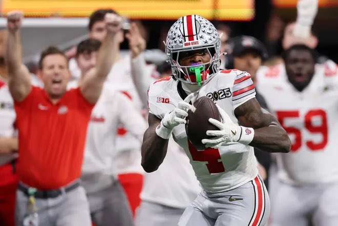 The Scarlet and Gray Podcast (@thesg_podcast) on Twitter photo Ohio State’s Jeremiah Smith on how he feels about Michigan:
“Hate. You know. With everything in me, I hate them.”
(<a href="/3xOptionShow/">The Triple Option</a>) Ohio State’s Jeremiah Smith on how he feels about Michigan:
“Hate. You know. With everything in me, I hate them.”
(<a href="/3xOptionShow/">The Triple Option</a>)