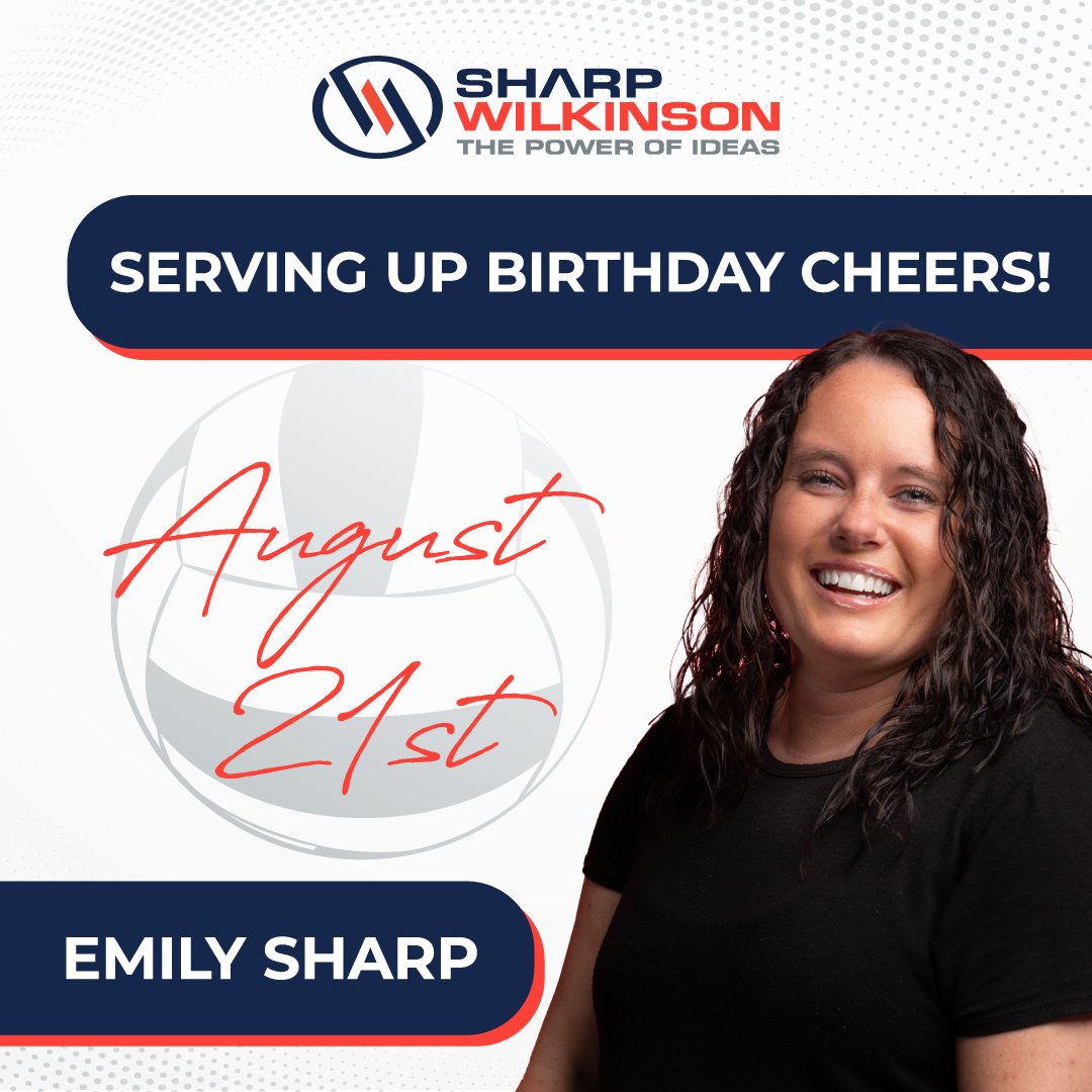 Wishing our ace, Emily Sharp, a very happy birthday! Nobody sets us up for success like you do. 🏐🎉