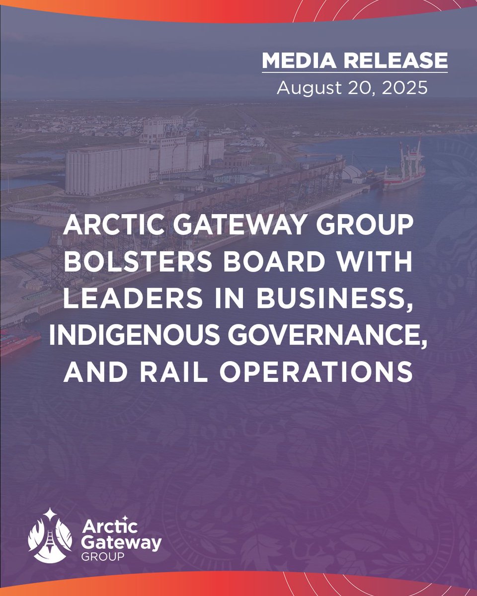 Arctic Gateway Group (AGG) is pleased to announce the appointment of three new members to its Board of Directors: Chief Maureen Brown of Opaskwayak Cree Nation (OCN), Paul Rivett, and Gary Rennick. Together, they bring a strong blend of business acumen, Indigenous leadership, and
