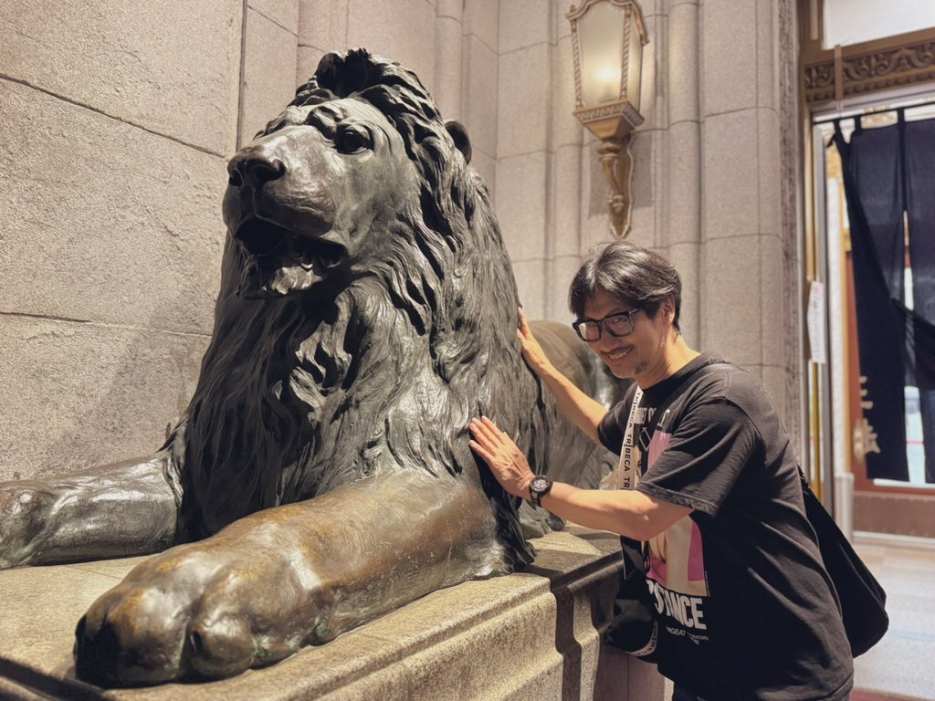 本日の小島監督。
Hideo Kojima today.