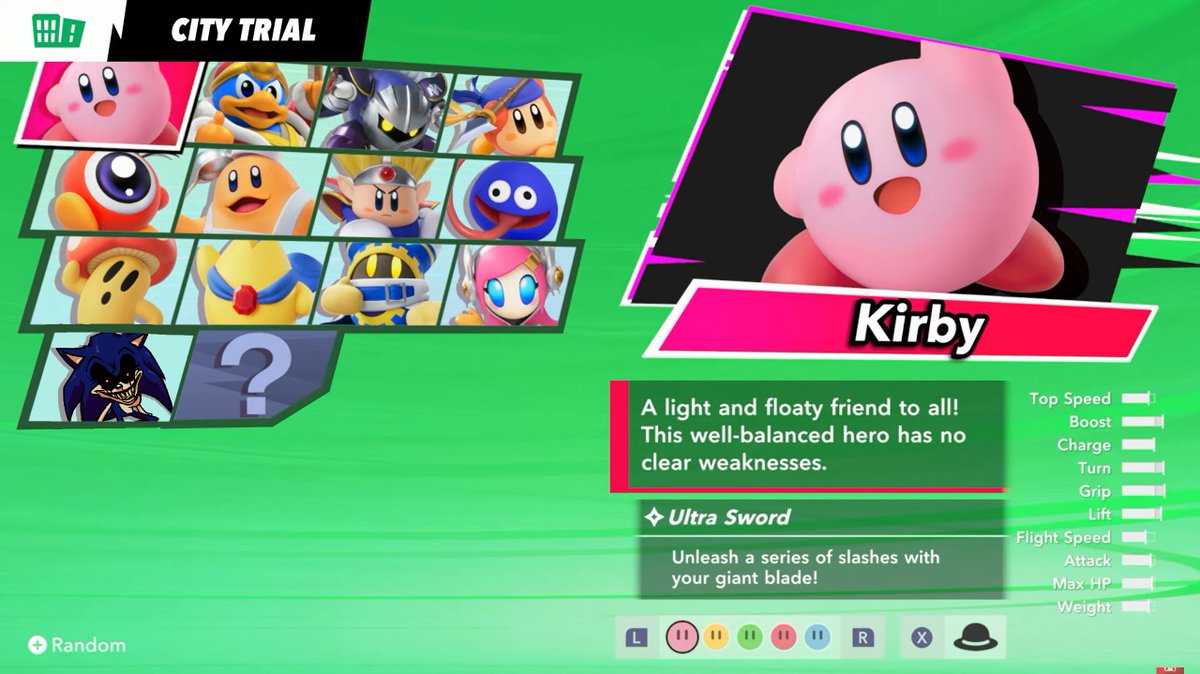 Random2011X's tweet image. cant wait for kirby air riders 👀