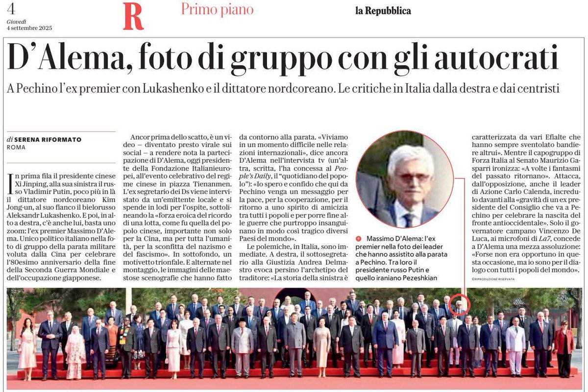 "Diciamolo" se questa è la sinistra abbiamo grandi e grossi problemi