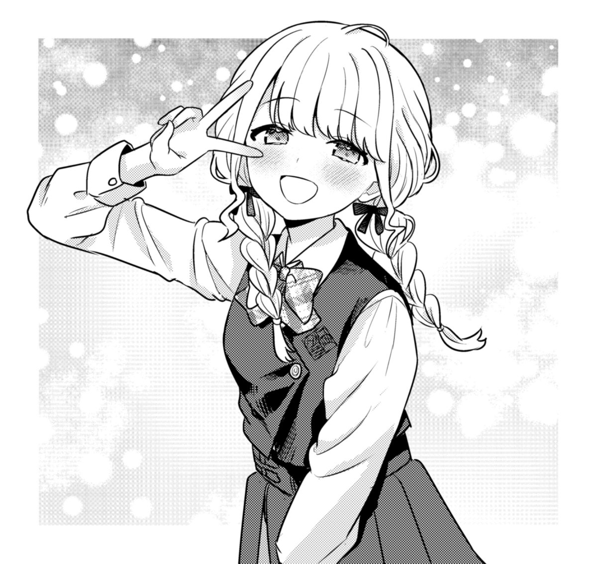 ことねちゃんピース❤️
＃学マスFA