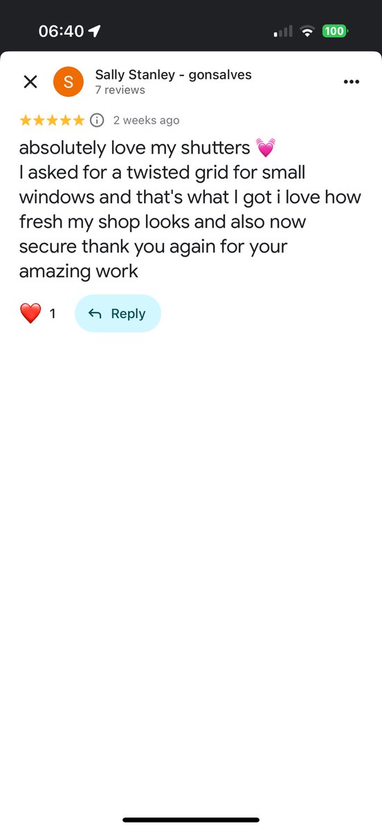 We still get butterflies 🦋 in our tummies 😊
Please if you’ve used our services over the last 18 years, would you be kind enough to leave us a Google review on the link below ?👇🏼

g.page/r/CaDNEY9OmKXM…