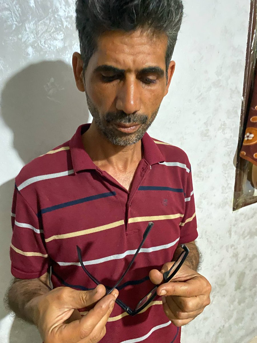 Please help me to make new glasses. They broke for the second time during the bombing. Please help me.😭😭😭
gofund.me/0b8600ea