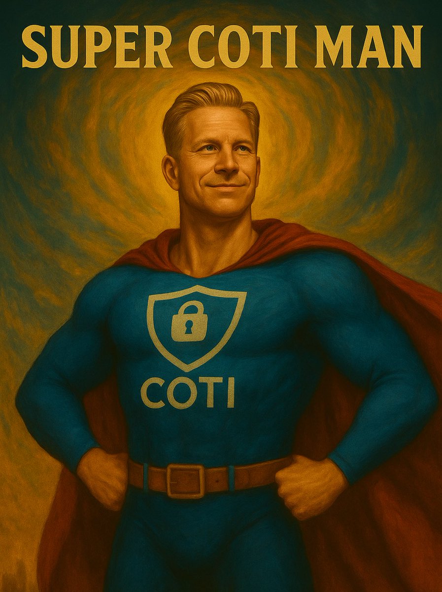 Day 16 - helping COTI with marketing.

Supply is rising, price is dipping, communication is lacking, partnerships are missing.

I am Super COTI Man.
I stand for the community.
We need clarity, vision and action NOW🧨🔥

Retweet if you agree ❤️
#coti #crypto #l2 #privacy
