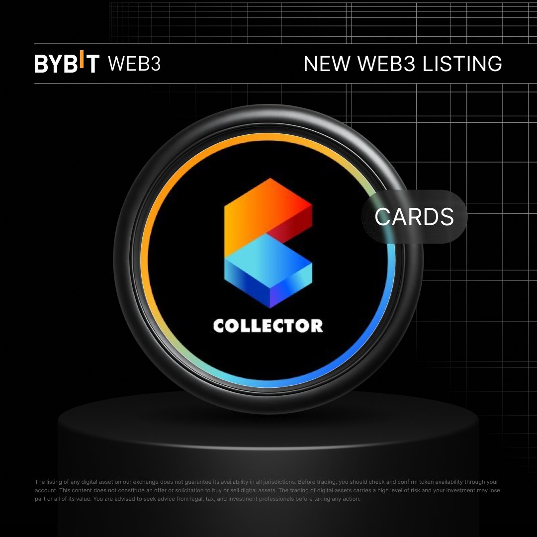 🚀 $CARDS is now live on Bybit Web3! Trade #CARDS with USDT, USDC, SOL, or  BBSOL — no wallet, no gas, just gains. Explore the next Alpha →  https://t.co/3F5dlG8JQD