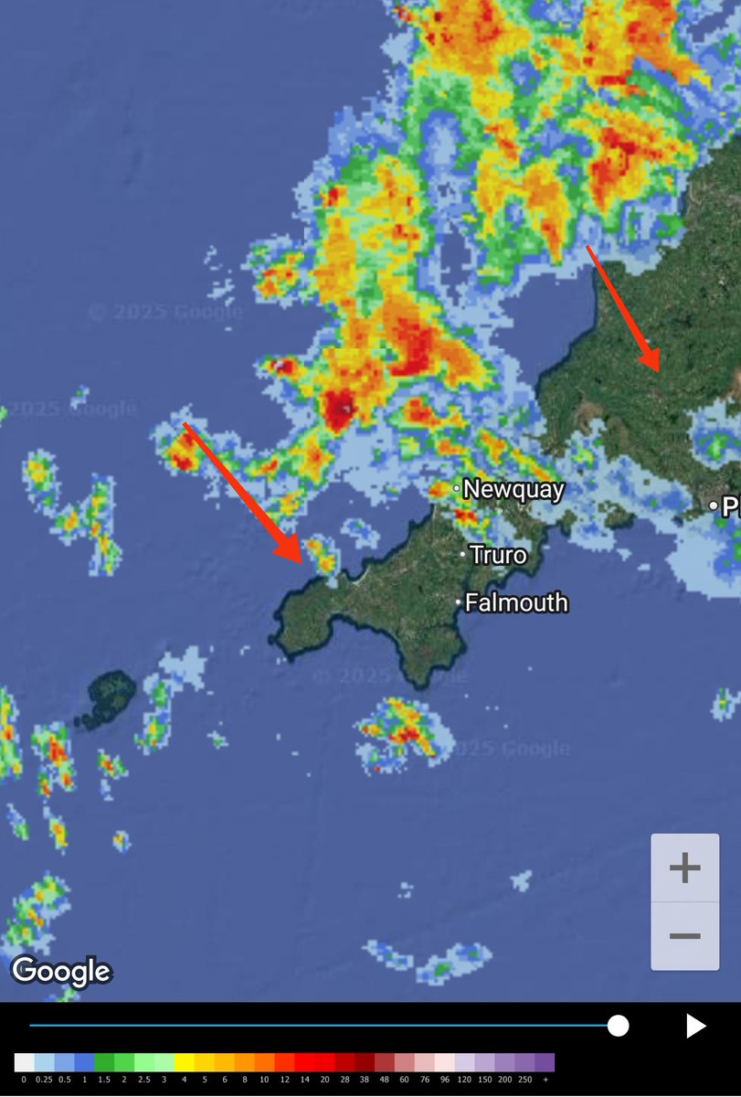 🌦️❄️ Good morning everyone! ❄️🌦️

Here’s your first weather update of the day, and it’s a mixed bag already. The latest radar image shows isolated showers across Cornwall and the Isles of Scilly this morning. Some are light and passing, but others are shaping up to be heavier,