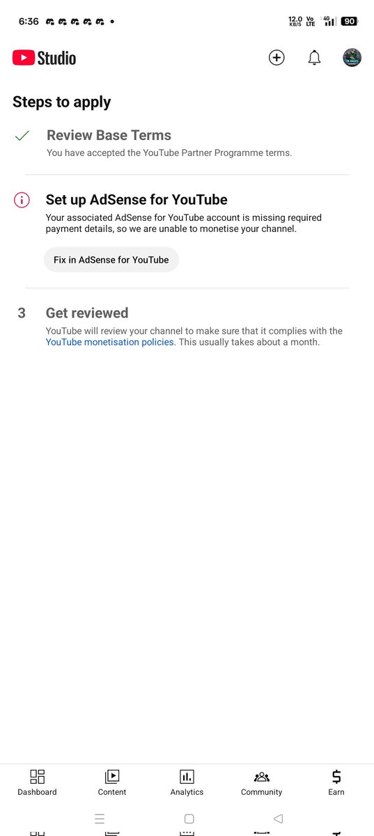TNRAGULGAMING's tweet photo. @RajvanshiSahni @TeamYouTube Same issue me bro https://t.co/7iW1I6Jlwp
