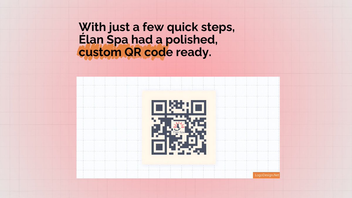 LogoDesign_Net's tweet image. Élan Spa boosted engagement & sign-ups with one simple tool: custom QR codes.
Read full story here: logodesign.net/blog/elan-spa-…
#QRCode #EventMarketing #MarketingStrategy #ExpoSuccess #BusinessGrowth