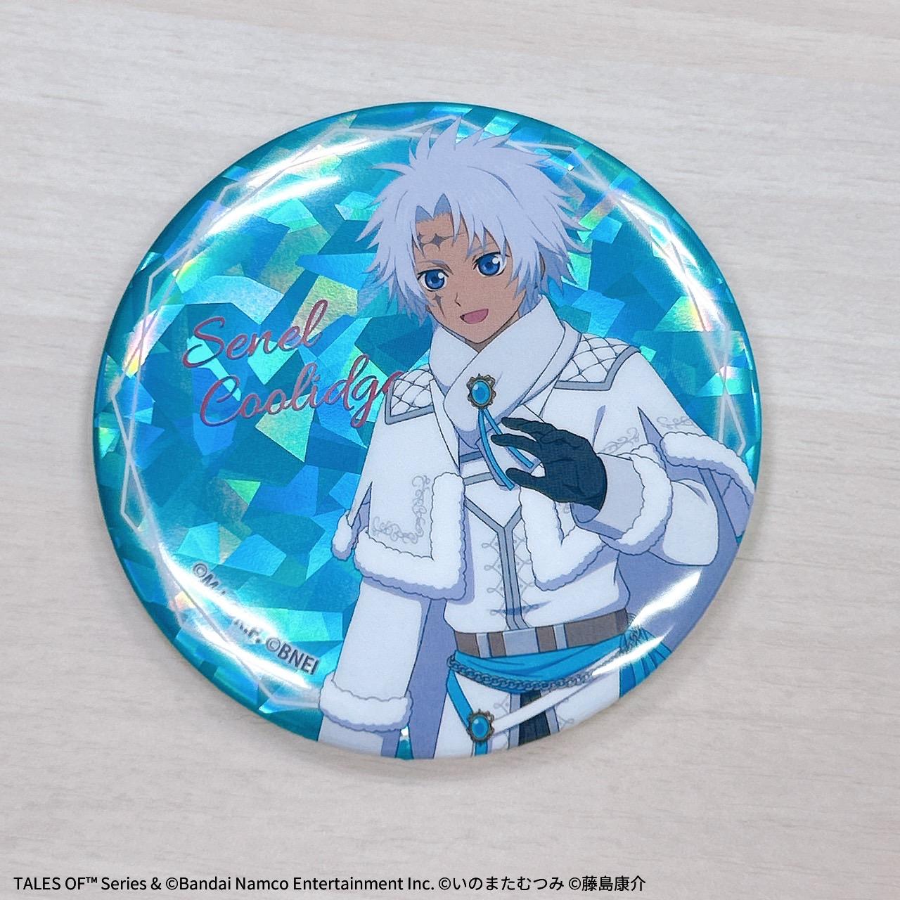テイルズオブシンフォニア ホログラム缶バッジ TALES OF SYMPHONIA FESTIVAL ～20th Anniversary～ 開催記念