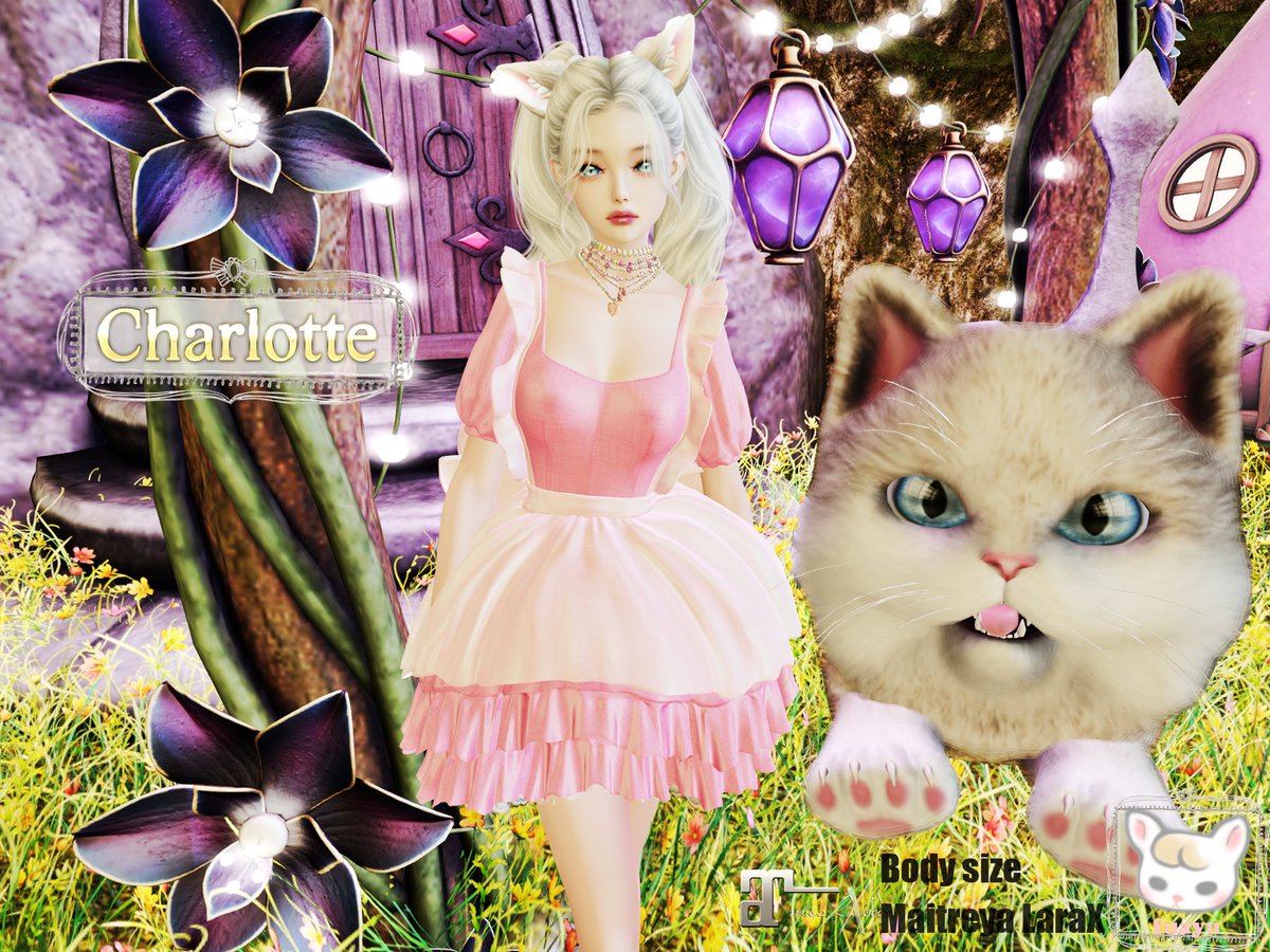 New Item
fuayu Charlotte(Maitreya LaraX)
FatPack 25% OFF during the event.

KAWAII SECRETS EVENT
9/4 ~ 9/24(SLT)
maps.secondlife.com/secondlife/App…