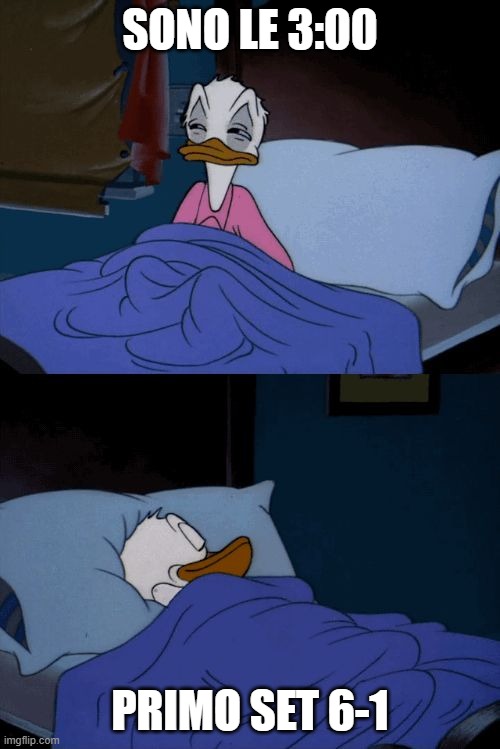 Io la notte scorsa #sinner #musetti #USOpen2025