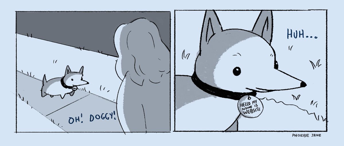 a beautiful name for a baby boy 🐶 
. 
.
 #comic #illustration #procreateart