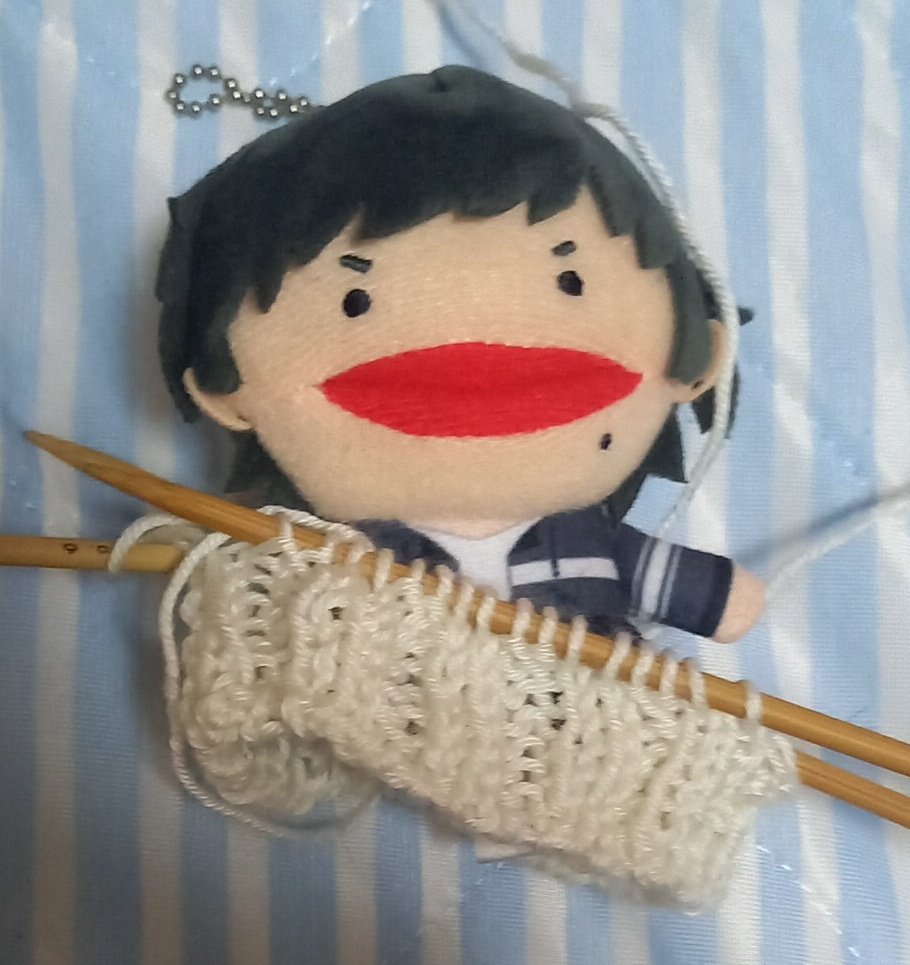 夏物糸セールしてるし冬物のきゃわいい糸もたくさんでてきてて編み物始めるにはよい季節🧶