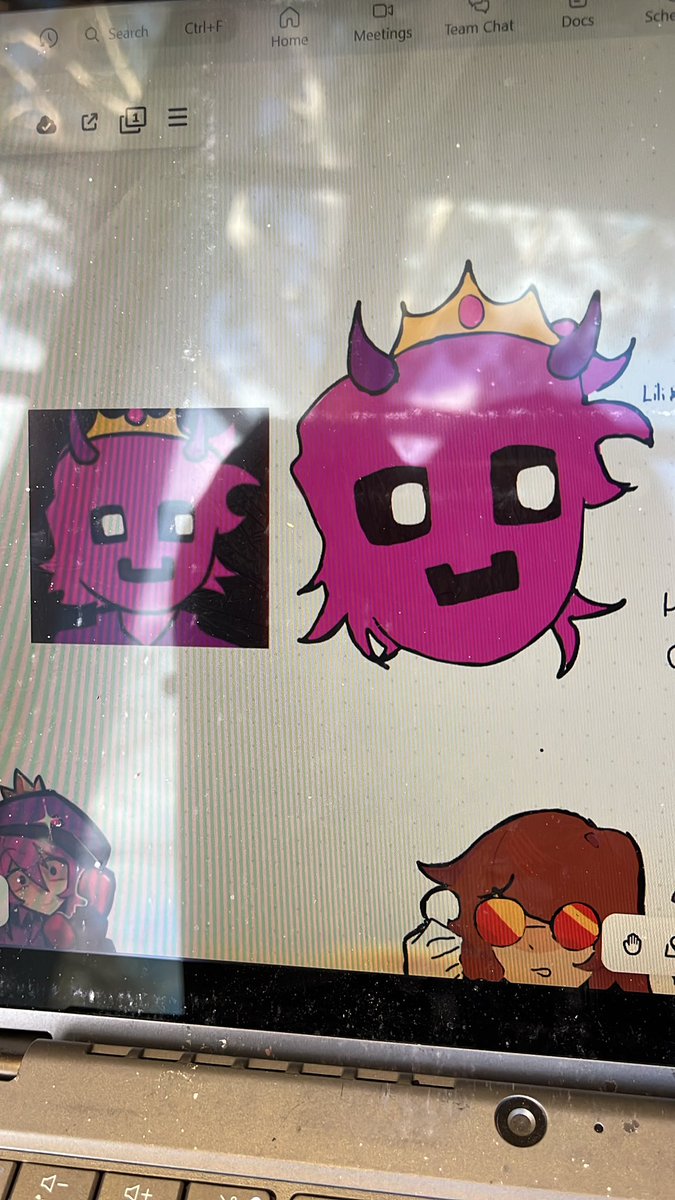 me and my friend made wemmbu in squiddos style on zoom whiteboard :3