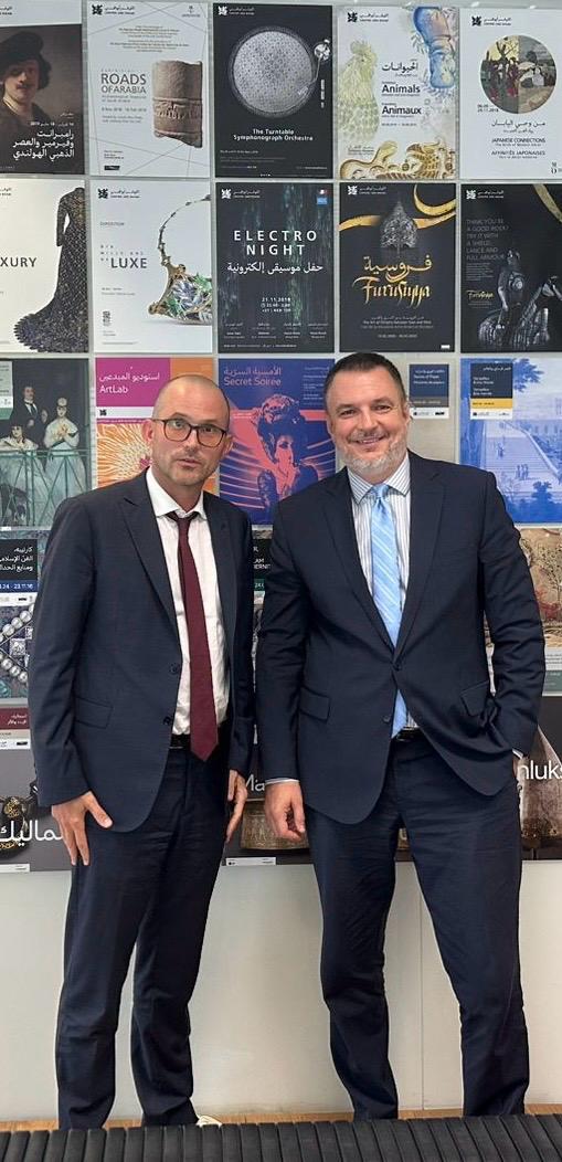 A productive meeting with Louvre Abu Dhabi Director Manuel Rabate and his team. We will be bringing more Serbian art to UAE! <a href="/LouvreAbuDhabi/">Louvre Abu Dhabi</a> <a href="/ManuelRabate/">Manuel Rabate</a>