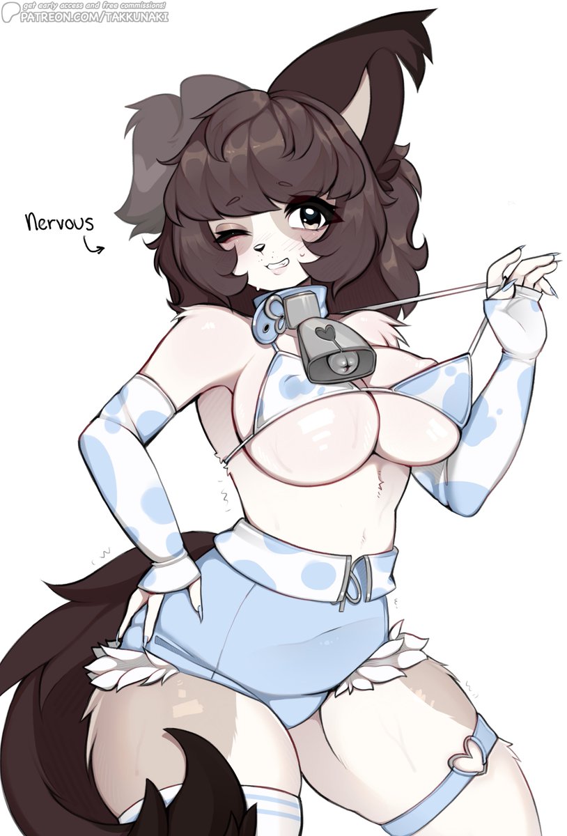 this outfit is kinda revealing... 💧🐮