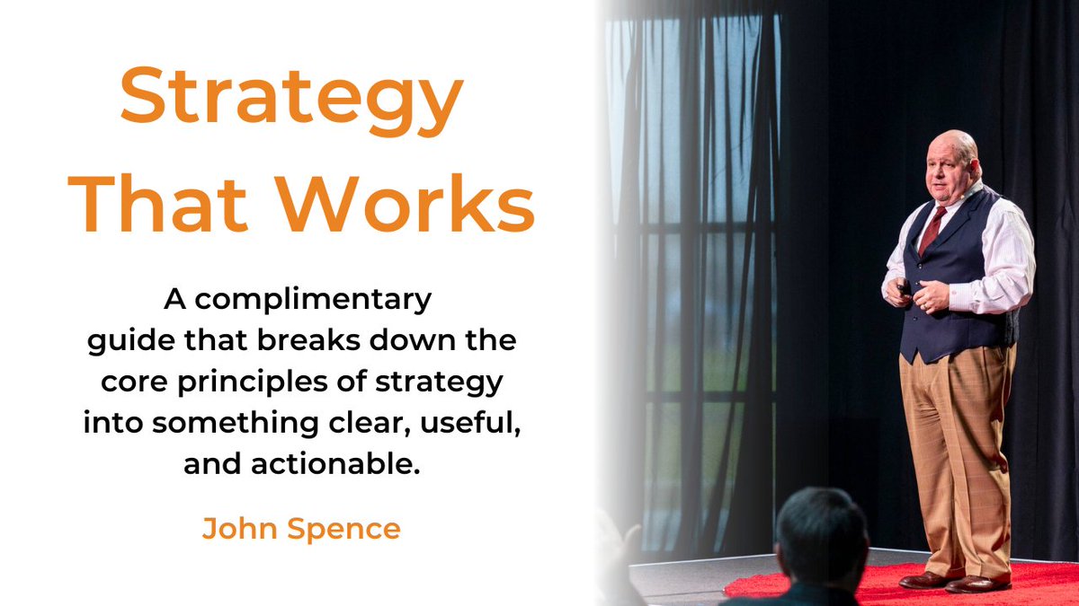 AwesomelySimple's tweet image. Many #leaders struggle with strategy because it&apos;s presented as overly complex. This guide changes that. It gives you a straightforward approach to #strategicthinking you can use right now.

Get your free copy here: mailchi.mp/johnspence/str…