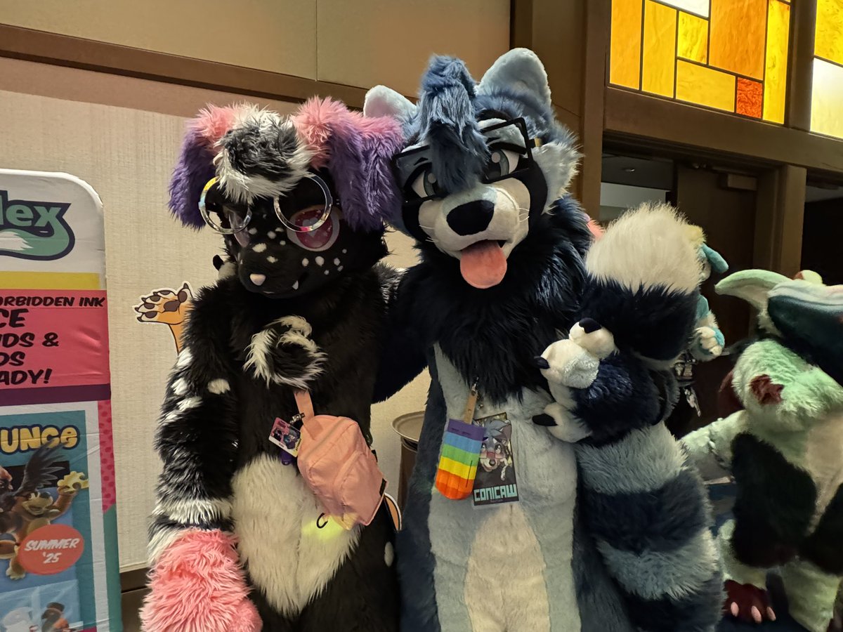 Alexx π LVFC, FWA (@apuppyonline) on Twitter photo posting this pic of me and <a href="/conicawd/">Coni@Megaplex</a> after the megaplex fursuit parade to cheer myself up, goodnight β€οΈ posting this pic of me and <a href="/conicawd/">Coni@Megaplex</a> after the megaplex fursuit parade to cheer myself up, goodnight β€οΈ