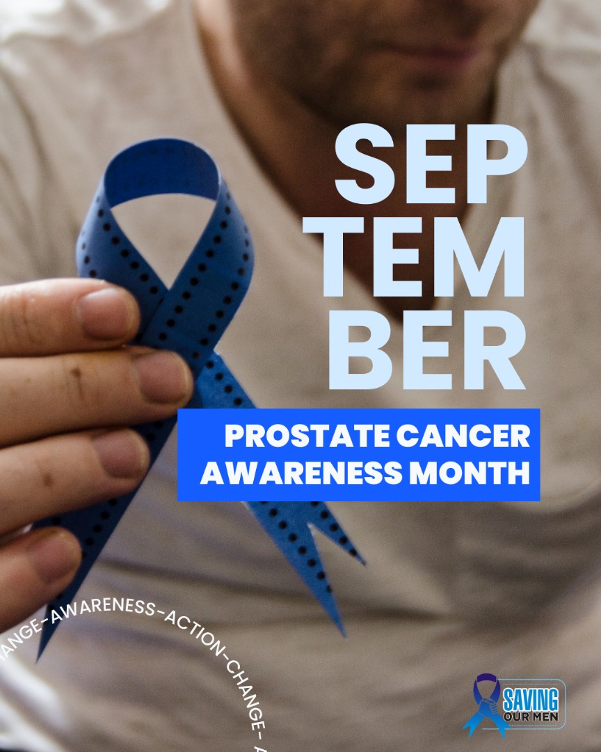 September is here, and with it, a powerful reminder:
💙 This is Prostate Cancer Awareness Month.

Prostate cancer is the most commonly diagnosed cancer in men, yet it remains one of the least talked about. Silence and stigma are costing lives, but it doesn’t have to be this way.