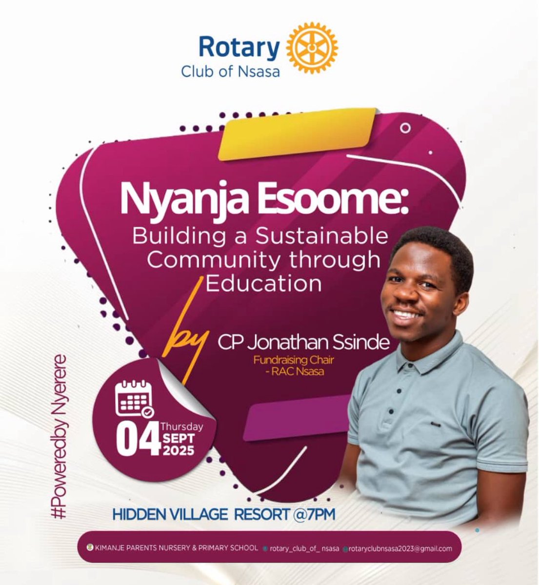 Rotary club of Nsasa tweet media