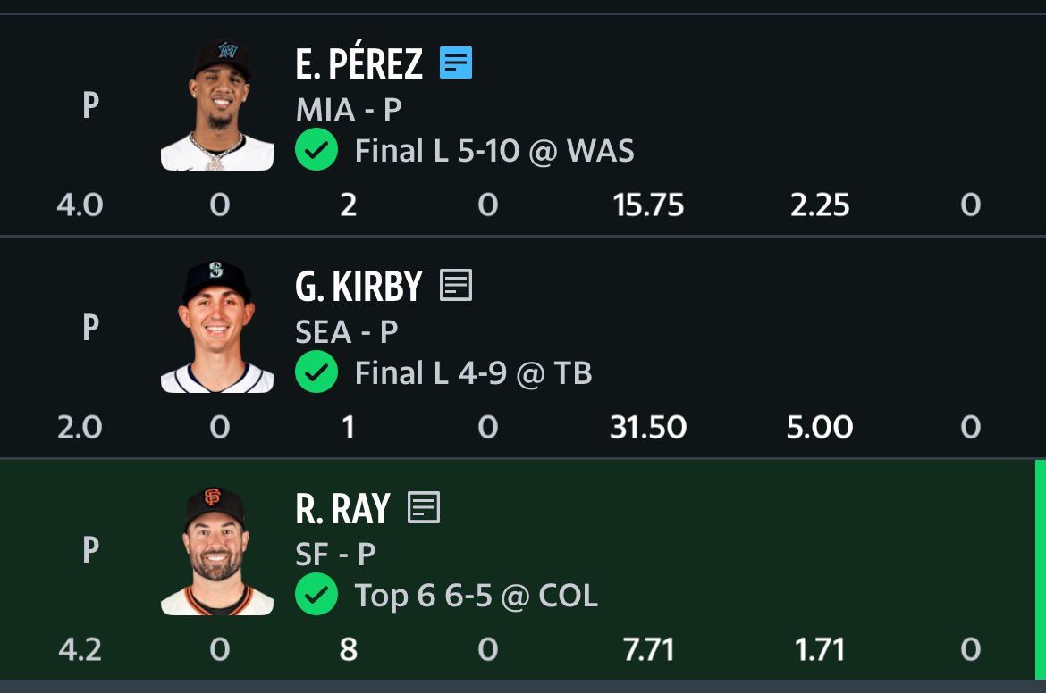 LuckyTownChip's tweet photo. @JoeOrrico99 May as well add Robbie Ray to the mix… https://t.co/SlcgxiTBY5