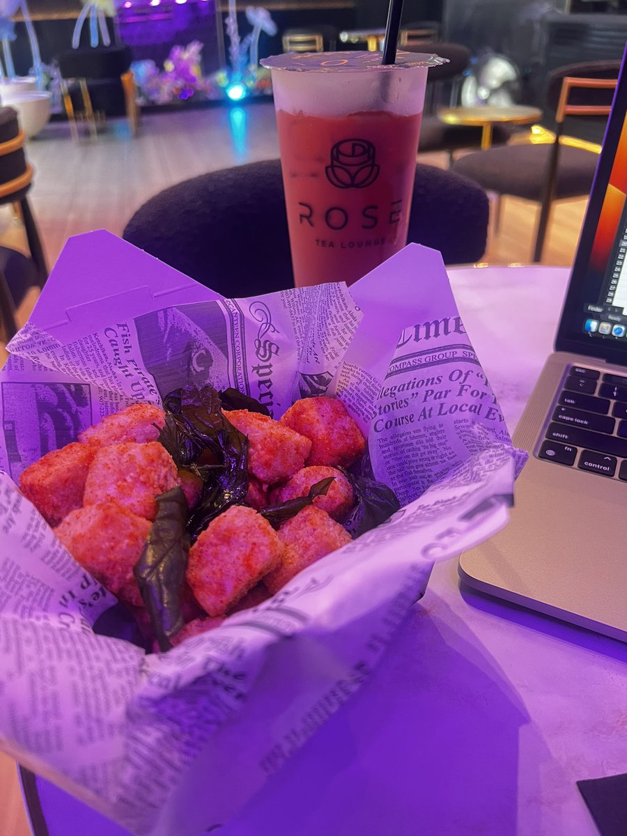 CM_LisaKaplan's tweet image. Tried out the tofu bites at Rose Tea Lounge today in #Natomas. The perfect blend of crunch, softness &amp;amp; spice. A truly welcome addition to Natomas #rosetea #thaitea #tofubites #supportlocal