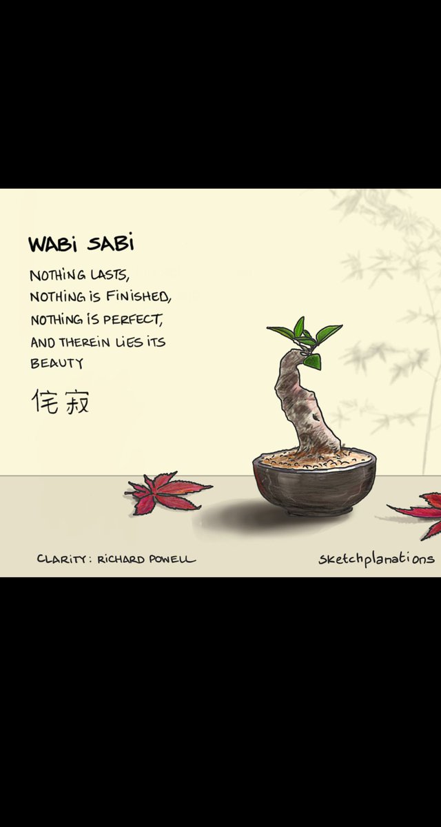sunitkumar1808's tweet image. &quot; There was one japanese word called wabi sabi in which it explained that nothing in this world is perfect or finished no, everything you have seen is imperfect you just need to find happiness or beauty in that imperfections that&apos;s the real beauty...&quot;