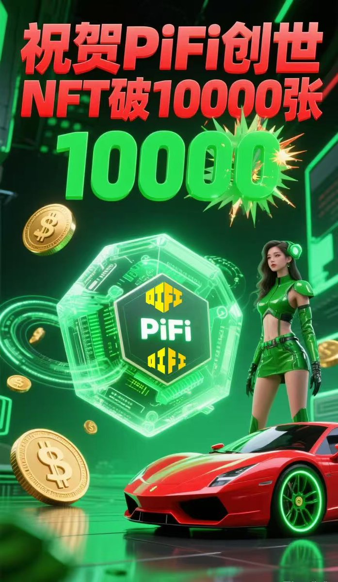 BoRanyoupai999's tweet image. PIFI创世nft认购突破一万张！🔥🔥🔥🚀🚀🚀🫶🫶🫶

#PIJS @PIJSwap_Labs #BTC #SOL #BNB