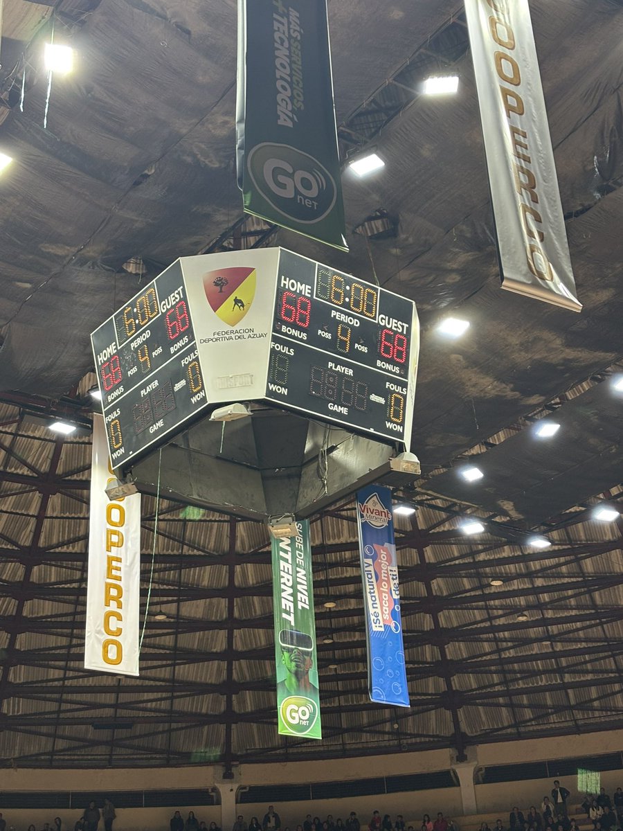 A falta de 6 minutos empatado el partido 🤯

68-68