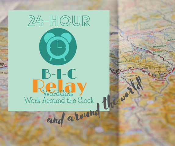 #WordGirls BIC Writing Relay, Sept. 5— 24 hrs., continuous #Writing.* Process: Pray, work, then pray for the next person's writing. 19 in the relay. #Pray for us! #WordGirlsRelay #BeKindToWritersMonth #WriteForHisGlory [*My hour: 11-noon, PT.] <a href="/dawnmariewilson/">Dawn Wilson</a>