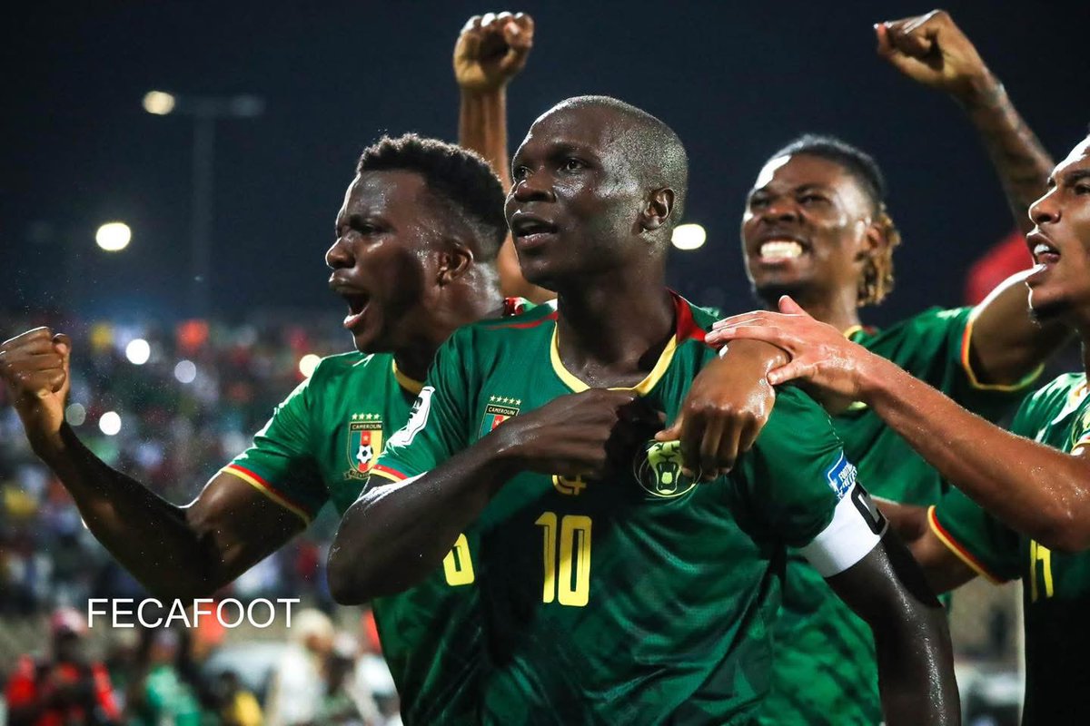 🔴 Les Lions indomptables affrontent l’Eswatini ce jeudi soir à 20h au stade Ahmadou Ahidjo, dans le cadre des éliminatoires de la Coupe du Monde 2026. 🦁🇨🇲

Quel est votre pronostic ? 🤔