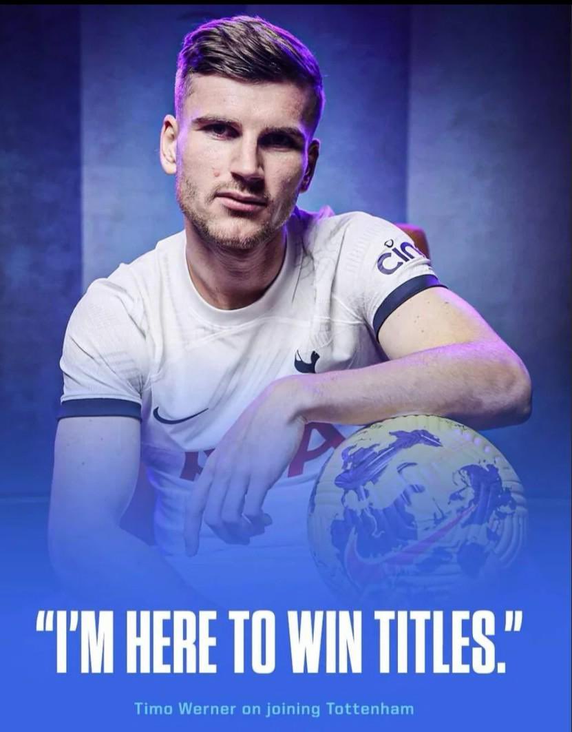 TottenhamMasky's tweet image. He thinks he’s Timo Werner, sit down G