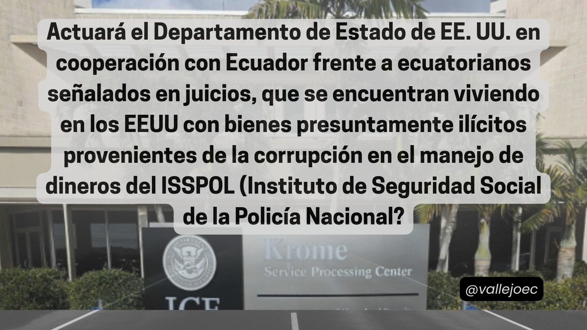 Exijamos a los medios de comunicación, de que si se llegase a firmar algún convenio de cooperación 🇪🇨 🇺🇸 en temas de seguridad, narcotráfico, crimen organizado, intercambio de información con autoridades judiciales y policiales, hagan las siguientes preguntas a <a href="/SecRubio/">Secretary Marco Rubio</a>