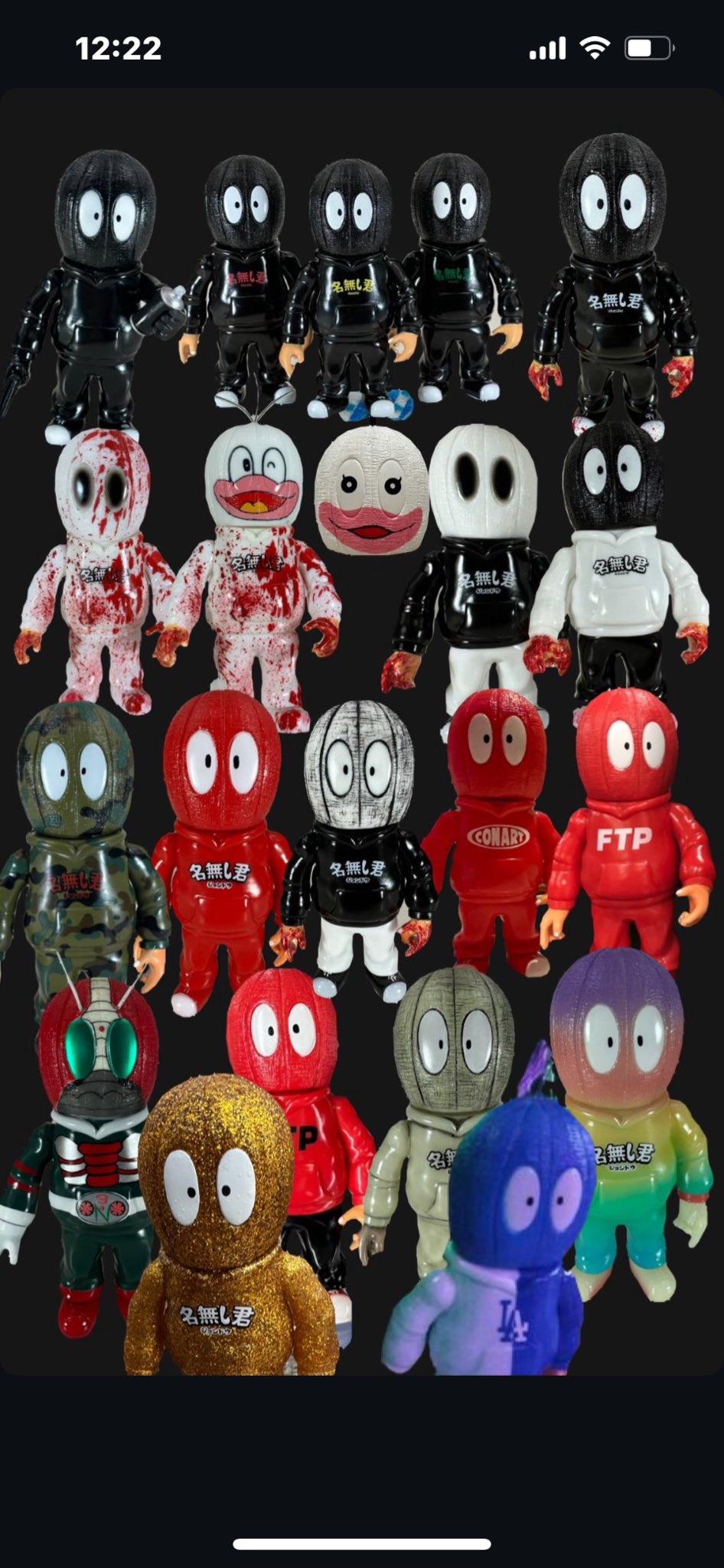 ジョンドゥ 名無し君 第7期 クリップス John Doe ソフビ おまけ付き t*a様