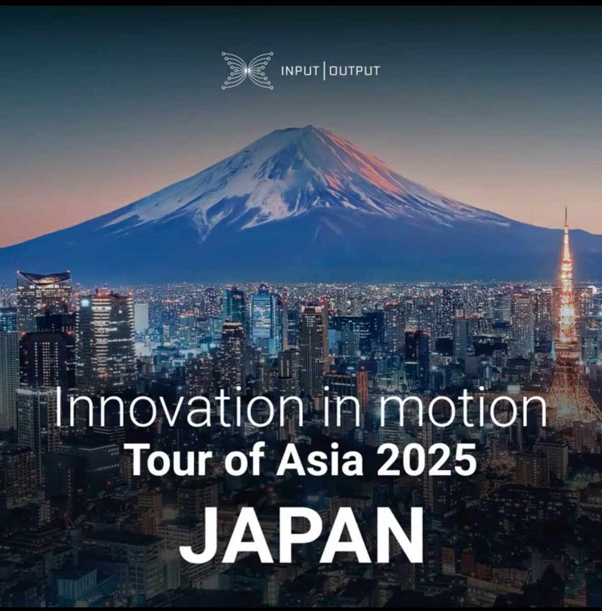 Taichi Yokoyama🇯🇵 (@taichiyokoyama_) on Twitter photo GM Cardano, An exciting week is coming up for the Cardano community this October🇯🇵
We’ll share more details and registration links soon, but for now, please mark your calendars✅️
️
🏯Osaka – Hosted by <a href="/InputOutputHK/">Input | Output</a>
10/4 or 5 (either both days or one of the two)
Community GM Cardano, An exciting week is coming up for the Cardano community this October🇯🇵
We’ll share more details and registration links soon, but for now, please mark your calendars✅️
️
🏯Osaka – Hosted by <a href="/InputOutputHK/">Input | Output</a>
10/4 or 5 (either both days or one of the two)
Community