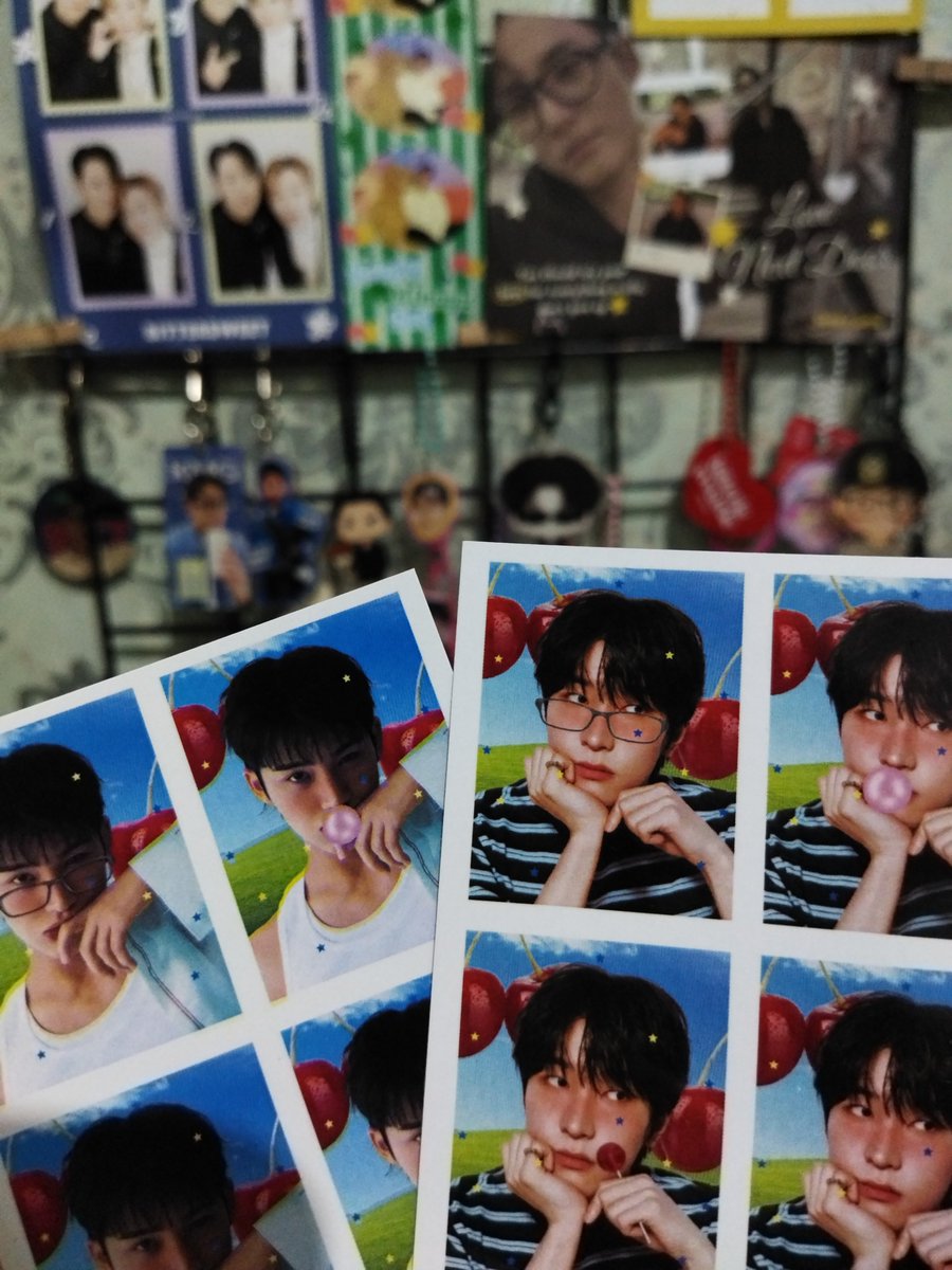 It's finally arrived! Thank you kak Je <a href="/1newoo/">ㅈje ⚯̮ ia</a> sudah membuat id photo segemas ini 🥹🤏🏻. Akan aku pakai buat decor binder Minwonku itu 💚💜