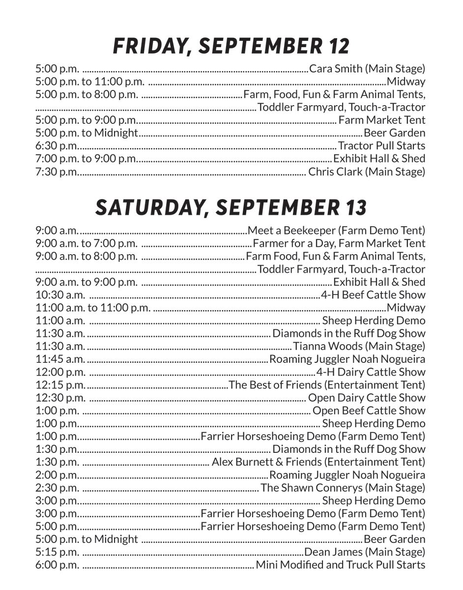 Fergus Agricultural Society (Fergus Fall Fair) tweet media