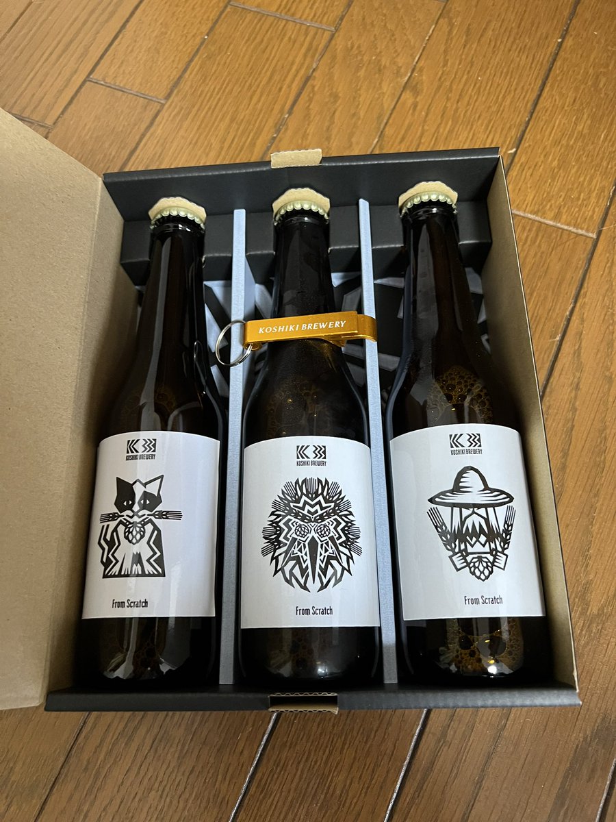 ◤ KOSHIKI BREWERY ◢

甑島からクラフトビールが届いたよー！
箱もカッコイイ！
勿体なくて飲めない！w

参加者がみんな自分事にしてくれる、究極のRWAを実現しているプロジェクト。参加してみて実感する、感動の特別体験です😆

<a href="/vtmapida/">まつだまつだドットコム↗️離島ブリュワリーを創る人↗️非公式オフィシャル協会会長↗️革屋</a> 
<a href="/MYCmyc7077/">MYC(まいしー)</a> 
<a href="/hioking2010/">ヒオキン / AI＋web3＋コミュニティ＋企画屋</a>