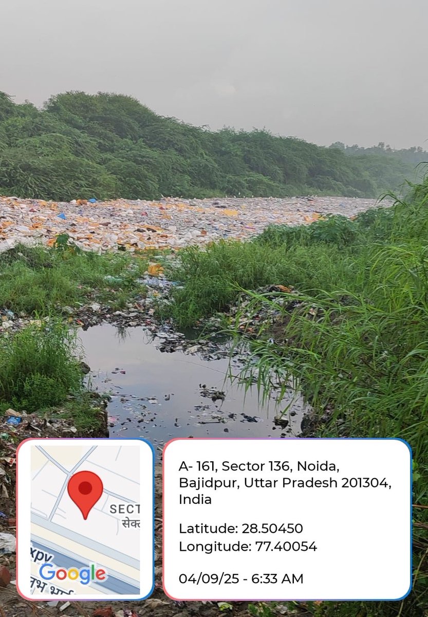 GuptaGupta866's tweet photo. This place, adjoining to biodiversity park becoming dump yard. This is major reason for contamination of groundwater &amp; other diseases. Authorities need to take immediate action. https://t.co/jRA4R17ymS