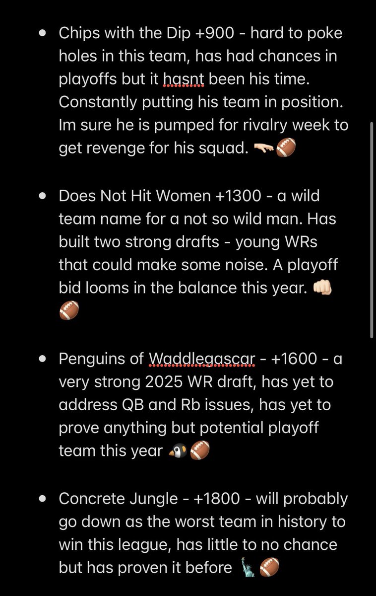 TitansCageFF's tweet photo. Super Bowl Odds. 2025/2026🏆 https://t.co/EOXSN8RywD