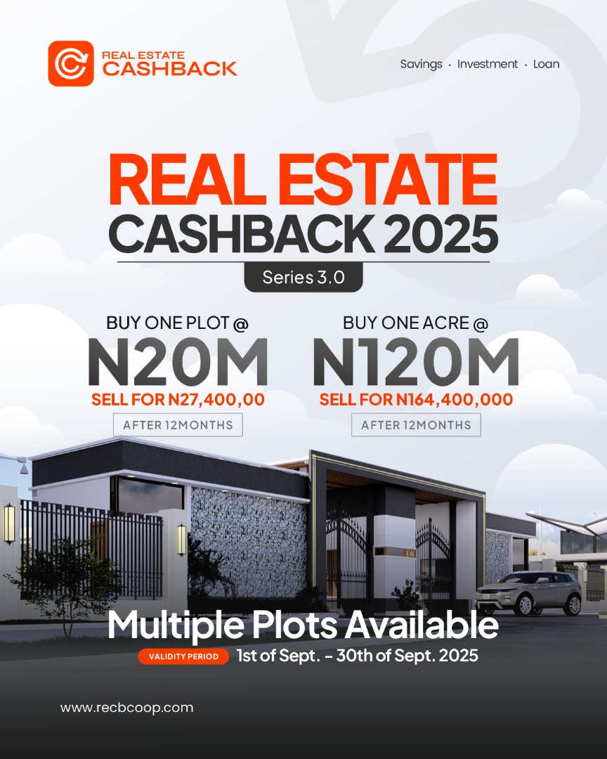 Realfrontline01's tweet photo. Hello September! 🌟
This new month comes with fresh chances and greater opportunities.
We’re pleased to announce that the Real Estate Cashback for September is now open! 
Invest smart  and take advantage of the Special Real Estate Cashback 2025 Series on Tiwa Garden Phase II https://t.co/VwLOaqoeHG