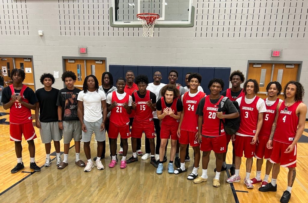 Good job on our first outing of the year 🙌🏽💪🏽 Great win, but we’re just getting started. Keeping the motto alive: Energy. Effort. Every play. Every day. 🔴⚪️🏀