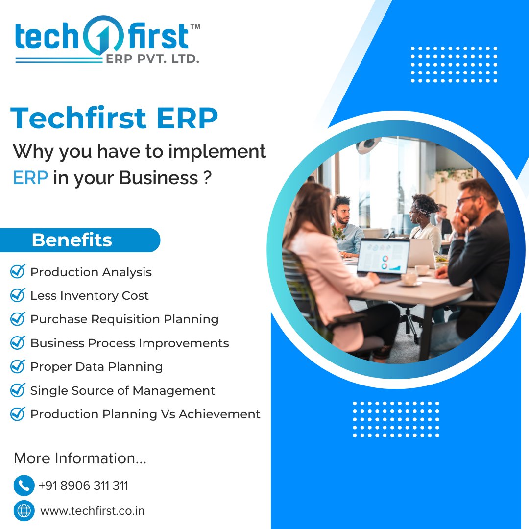 TechFirst_ERP's tweet image. #techfirst #erpsolutions #erpsoftwaredevelopment