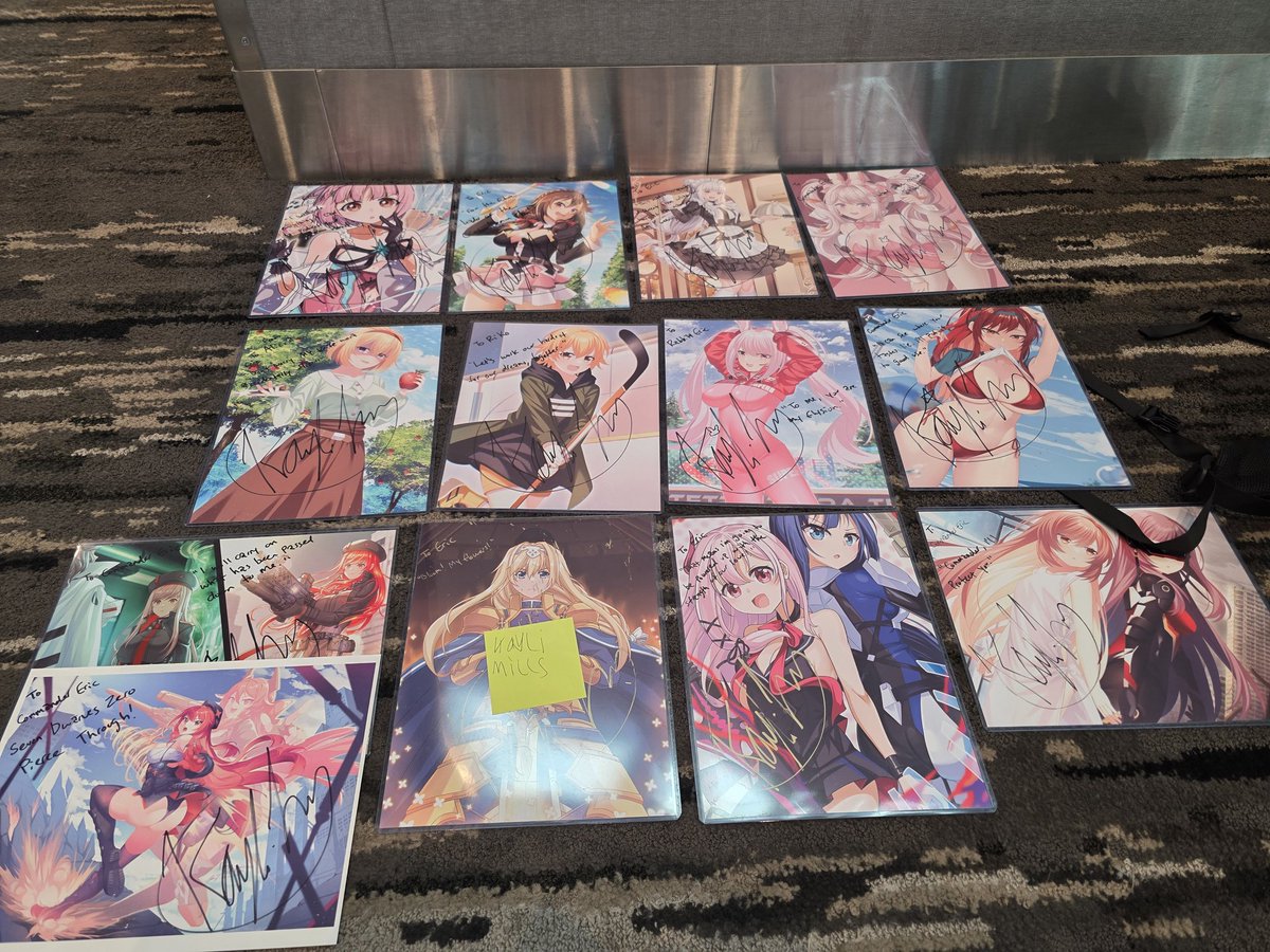citrusanime's tweet photo. @KayliMills thank you so much for coming to @SacAnime the years of work you done means a lot to me personally. I really appreciate you taking the time to sign, talk and overall been a pleasure to see! Especially Rapi from Nikke! She means a lot to me as a caracter! https://t.co/kXjg5l9ztN