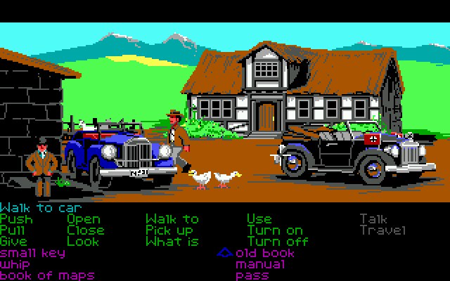 POStudios's tweet image. Indiana Jones and the Last Crusade: The Graphic Adventure, 1989. LucasArts.
