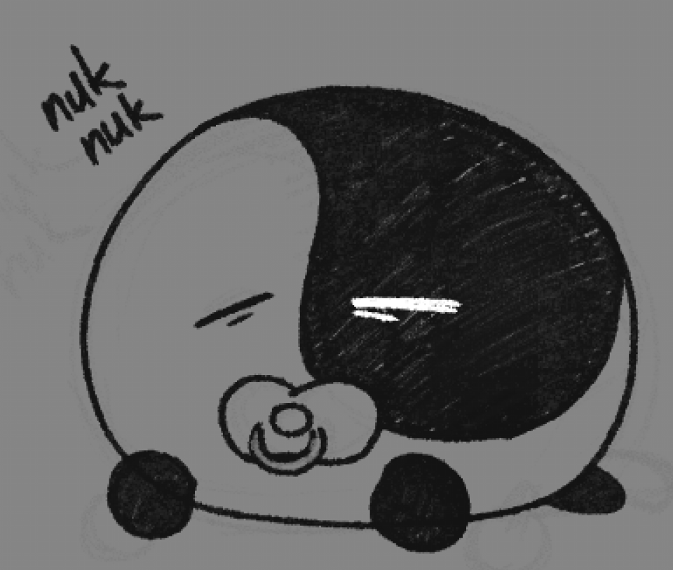 PRINTR_INK's tweet image. he's just a baby....