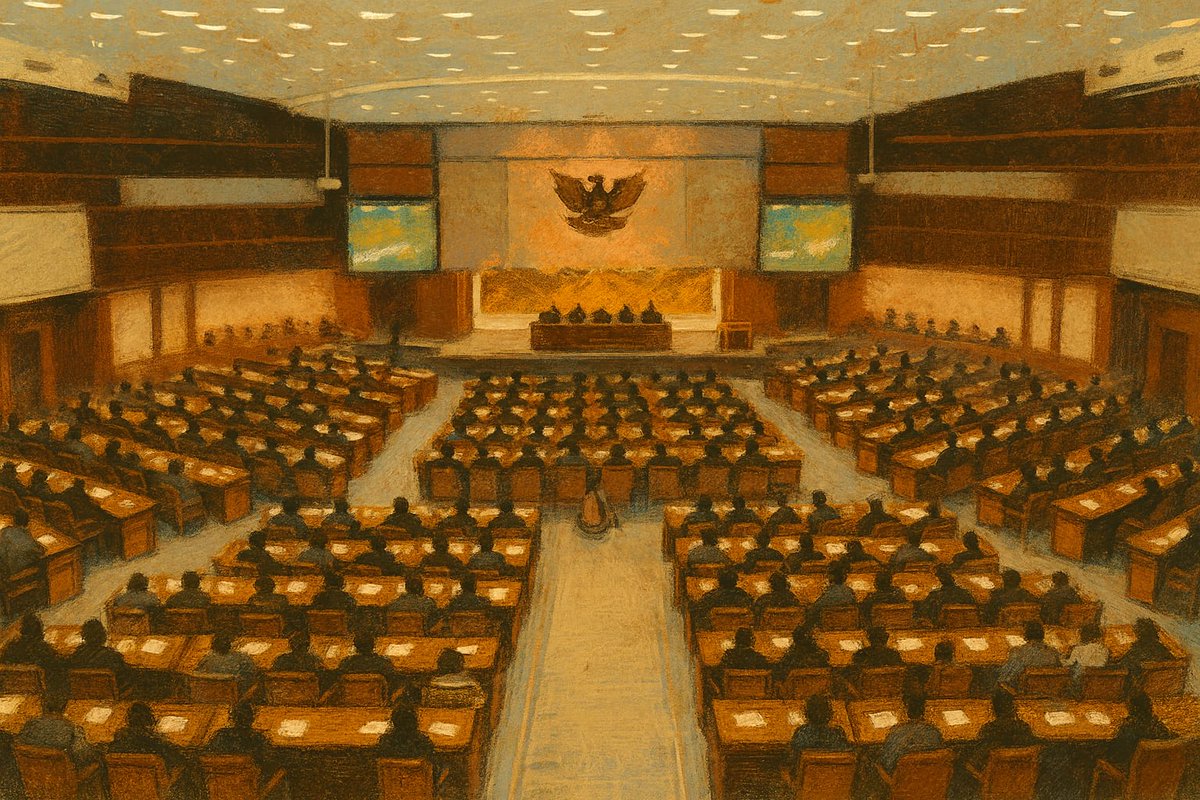 m_nurfatoni's tweet image. DPR Satu Kolam, Rakyat Kehilangan Saluran Suara 

Tanpa oposisi, politik ibarat kolam tanpa arus penyeimbang. Keputusan negara diambil sepihak, sementara suara rakyat kian terpinggirkan. Lalu dicarilah saluran alternatif.

Oleh dr. Mohamad Isa tagar.co/dpr-satu-kolam… #BEMUI