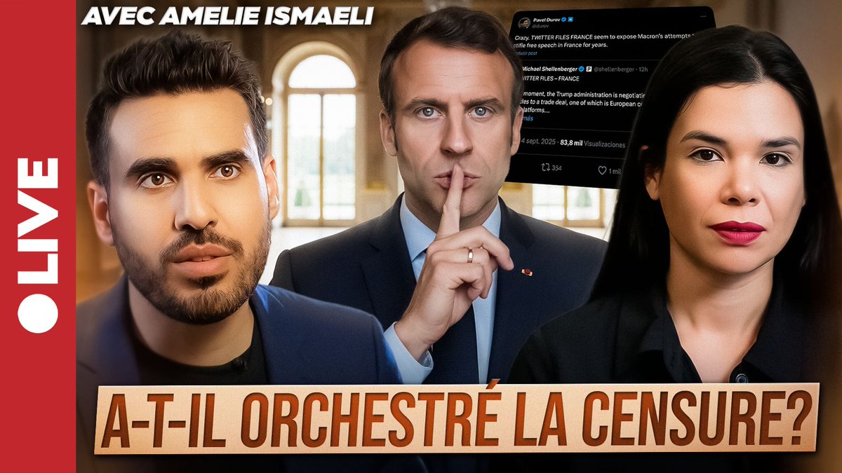 idrissaberkane's tweet image. 🚨Scandale des FRENCH TWITTER FILES! 

Les révélations de @shellenberger sont une véritable bombe et donnent pleinement raison à @durov : Macron a été personnellement impliqué dans une tentative de bridage massive de la liberté d'expression

@jack alors patron de Twitter, a…